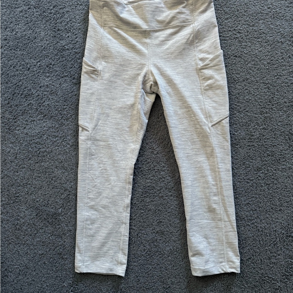 Lululemon Athletica Light Gray Leggings